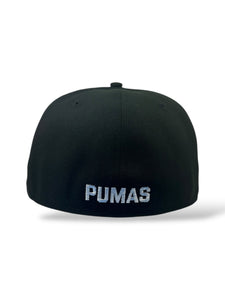 59Fifty Liga MX Club de Futbol Pumas UNAM Black/White - Gray UV