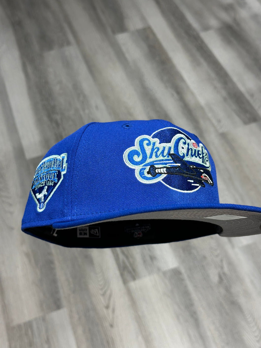 59Fifty MiLB Syracuse SkyChiefs International League Royal - Grey UV