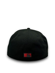 59Fifty 1962 Chicago Cubs Wrigley Field Patch Black - Red UV  [Red Bottom Collection]