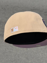 Load image into Gallery viewer, [Camel Cubs] 59Fifty Chicago Cubs Wrigley Field Ivy Camel - Pink UV
