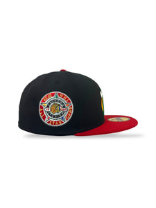 [TOMAHAWK] 59Fifty NHL Chicago Blackhawks 1991 All-Star Game 2-Tone Black/Scarlet - Pink UV