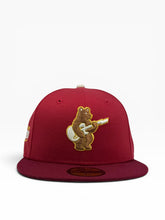 Load image into Gallery viewer, [STRANDED] 59Fifty Chicago Cubs 2T Pinot Red/Cardinal Red - Gray UV
