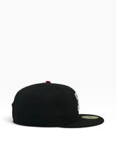 Load image into Gallery viewer, [CATW BLACKHAWKS] 59Fifty Chicago Blackhawks "Chicago Against The World" Black - Red UV
