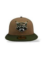 Load image into Gallery viewer, 59Fifty On Field MiLB Theme Night Hudson Valley Renegades Khaki/Olive - Grey UV
