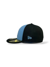 Load image into Gallery viewer, [HOUNDS DOG FACE] 59Fifty Low Profile New Era Hounds Fitted Hat Sky Blue/Black - Grey UV
