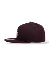 Load image into Gallery viewer, 59Fifty Guerreros de Oaxaca Liga Mexicana Maroon - Grey UV
