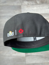 Load image into Gallery viewer, [ESTILO CHICAGO] 59Fifty Yaquis de Obregon LaMP Liga ARCO Mexicana del Pacifico Black- Green UV
