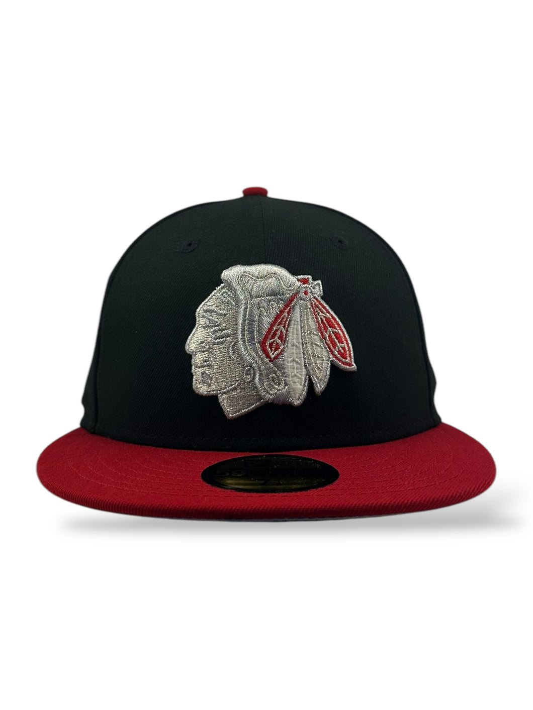[TOEWS] 59Fifty NHL Chicago Blackhawks 2-Tone Black/Scarlet- Grey UV