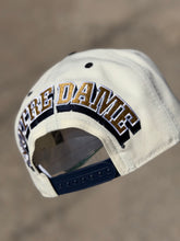Load image into Gallery viewer, 9Fifty A-Frame Snapback Notre Dame Chrome/Navy - Green UV
