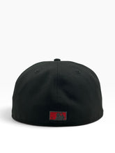 Load image into Gallery viewer, 59FIFTY Chicago Cubs Be Alert Black - Red UV
