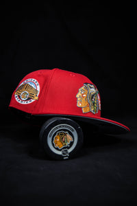 59Fifty NHL Chicago Blackhawks Chicago Stadium [Scarlet] - Grey UV