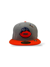 Load image into Gallery viewer, 59Fifty New Era Chicago Bears &quot;Fleece&quot; 2T Grey/Orange - Green UV
