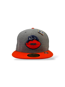 59Fifty New Era Chicago Bears "Fleece" 2T Grey/Orange - Green UV