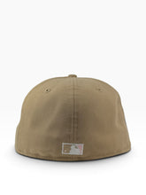 Load image into Gallery viewer, [Camel Cubs 1.0] 59Fifty Chicago Cubs Wrigley Field Ivy Camel - Pink UV

