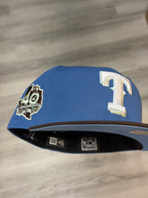 Load image into Gallery viewer, [SACA RANGERS] 59Fifty Texas Ranger 40th Anniversary 2T Indigo/Burnt Wood - Icy UV
