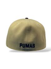 Load image into Gallery viewer, 59Fifty Liga MX Club de Futbol Pumas UNAM Vegas Gold/Navy - Navy UV
