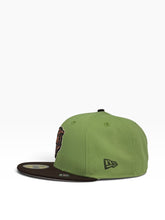 Load image into Gallery viewer, [Matcha Bears] 59Fifty Chicago Bears Matcha Green/Burnt Wood - Pink UV
