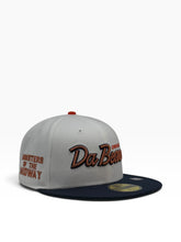 Load image into Gallery viewer, [DA BEARS] 59Fifty Chicago Bears Super Fan White/Navy - Green UV
