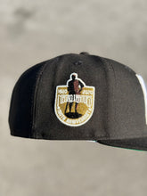 Load image into Gallery viewer, [TRUTH 2.0] 59Fifty Cuban X Giants Negro League 100th Anniversary Black/Black - Green UV
