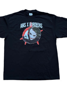 AMS x Burdeens "Anarchy" Graphic T-Shirt - Black