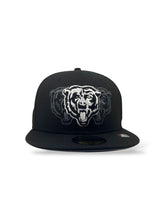 Load image into Gallery viewer, 59Fifty New Era Chicago Bears &quot;Tri-Hit&quot; Black/White Fitted Hat - Gray UV
