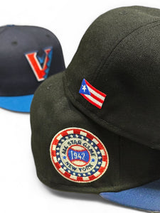 59Fifty Brooklyn Dodgers 1942 All-Star Game 2-Tone Black/Night Shift Navy - Gray UV [M. MORALES]