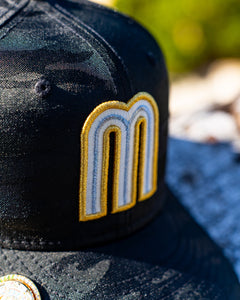 59Fifty Mexico World Baseball Classic Black Camo  - Icy Blue UV @tiempo_prestado