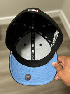 59Fifty Chicago Cubs 1990 All-Star Game 2-Tone Black/Dark Graphite - Icy Blue UV [MEGA CUBS X]