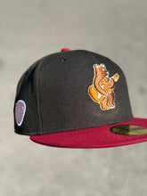 Load image into Gallery viewer, [EL REY DEL JARIPEO] 59Fifty Chicago Cubs 2T Black/Cardinal Red - Sky Blue UV
