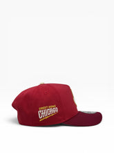 Load image into Gallery viewer, [STRANDED]9Forty AF MLB Adjustable Snapback Chicago Cubs 2T Pinot Red/Cardinal Red - Grey UV
