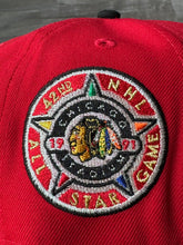 Load image into Gallery viewer, [FEATHERS] 59Fifty NHL Chicago Blackhawks 1991 All-Star Game 2-Tone - Green UV
