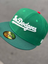 Load image into Gallery viewer, [LOCAL] 59Fifty Los Angeles Dodgers Script 2-Tone Kelly Green/Dk Green - Grey UV
