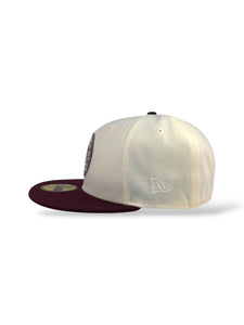 [La Seleccion] 59Fifty Mexico 2-Tone Chrome/Maroon - Grey UV