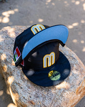 Load image into Gallery viewer, 59Fifty Mexico World Baseball Classic Black Camo  - Icy Blue UV @tiempo_prestado
