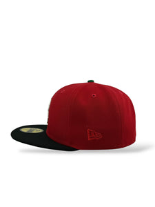 59Fifty Brooklyn Dodgers 1947 All-Star Game Scarlet/Black - Grey UV