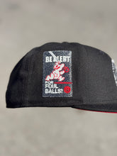 Load image into Gallery viewer, 59Fifty Chicago Cubs 'Be Alert’ Black - Red UV
