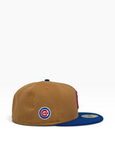 Load image into Gallery viewer, 59Fifty New Era Chicago Cubs Deceptor Logo 2-Tone Light Bronze/Royal - Gray UV
