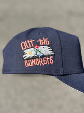 Load image into Gallery viewer, Burdeens x @Clue.Chicago [OUT THE CONCRETE] 9Forty A-Frame Nightshift Navy - Grey UV
