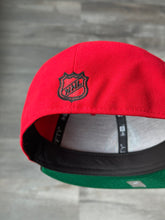 Load image into Gallery viewer, [FEATHERS] 59Fifty NHL Chicago Blackhawks 1991 All-Star Game 2-Tone - Green UV
