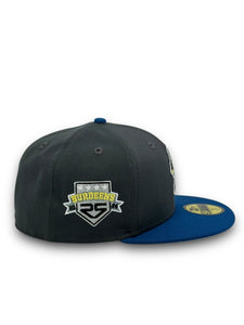 [SWINGING PIGEON ] 59FIFTY BURDEENS X ROB SMID 2T GRAPHITE/SEASHORE BLUE - GREY UV