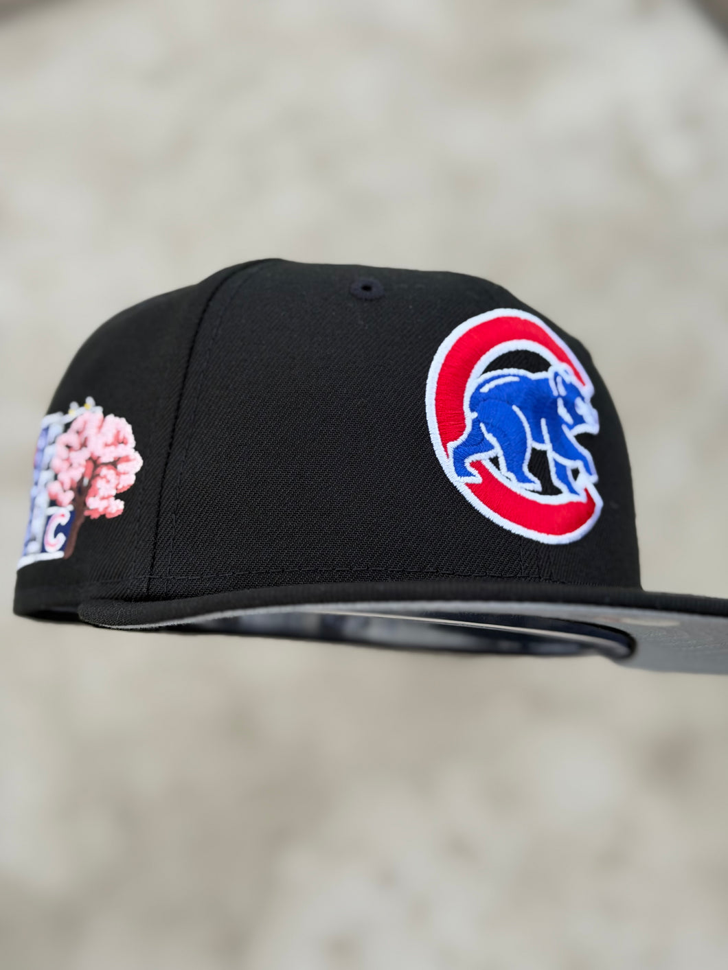 [CHERRY BLOSSOM] 59Fifty Chicago Cubs 2025 Tokyo Series Black - Grey UV