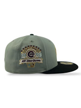 Load image into Gallery viewer, 59Fifty Chicago Cubs 1990 All-Star Game [EVEREST] Green/Black - Grey UV
