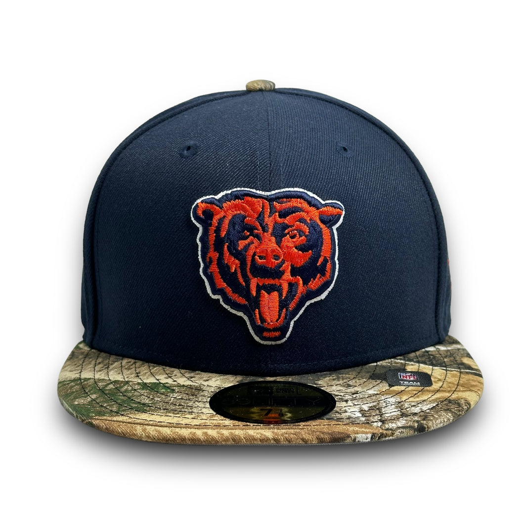 59Fifty NFL Chicago Bears 2-Tone Navy/Real Tree Edge - Grey UV