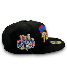 Load image into Gallery viewer, 59Fifty Philadelphia Phillies Script1996 All-Star Game Black - Red UV
