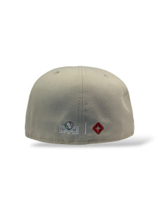 59Fifty Charros de Jalisco Liga Mexicana 2-Tone Stone/Navy - Grey UV