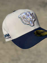 Load image into Gallery viewer, [ICEMAN BEARS] 59Fifty Chicago Bears "Monsters of the Midway" 2-Tone Stone/Navy - Sky Blue UV
