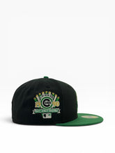 Load image into Gallery viewer, [KNOTT US CUBS] 59Fifty Chicago Cubs 2T Black/Kelly Green - Gray UV
