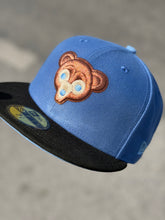Load image into Gallery viewer, [Indigo Cubs 150th] 59Fifty Chicago Cubs 150th Anniversary Indigo Blue/Black  - Sky Blue UV
