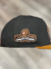 Load image into Gallery viewer, [Los Altos 2.0] 59Fifty Charros de Jalisco 2022 Campeones 2-Tone Black/Toasted Peanut - RTE UV
