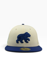 Load image into Gallery viewer, 59Fifty Chicago Cubs "The Bear"  2-Tone Chrome/Royal - Grey UV
